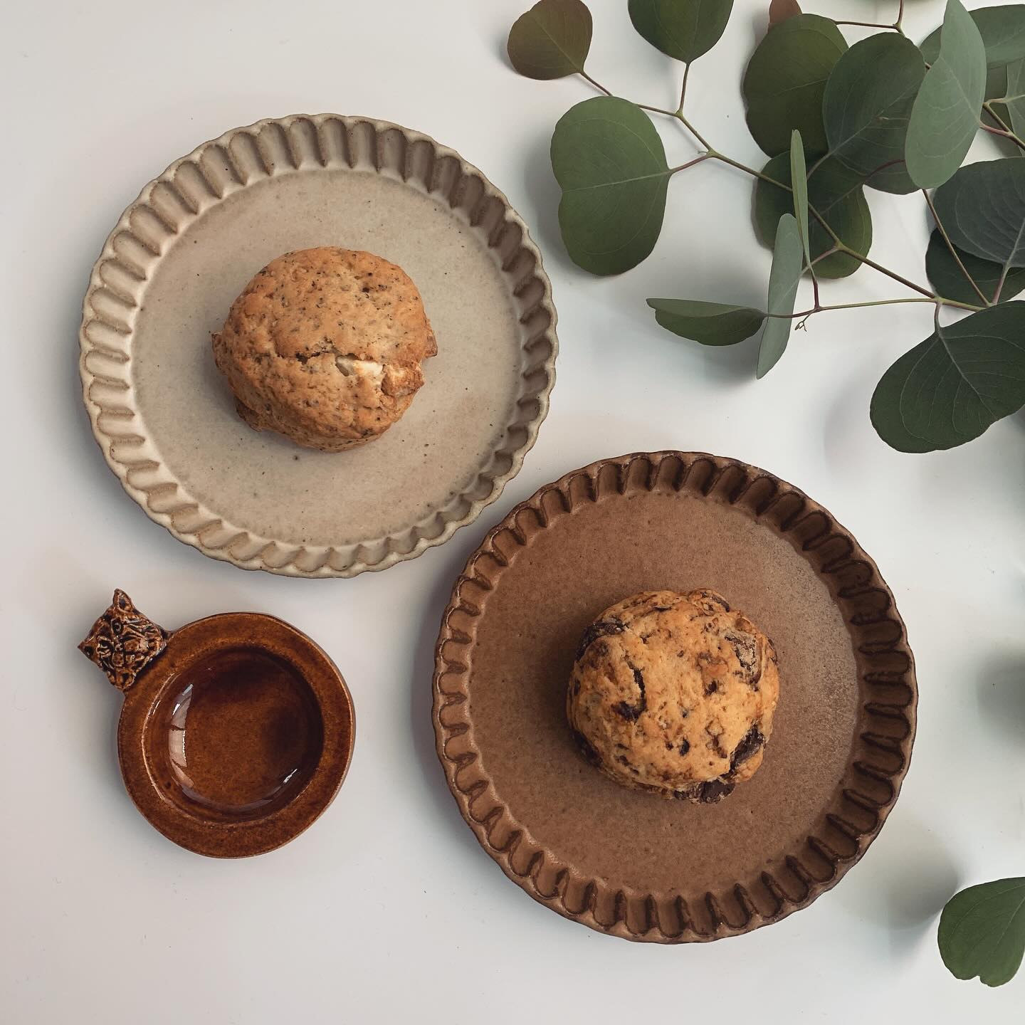 Freshly baked scones